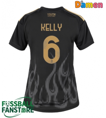 Juventus Lloyd Kelly #6 Replik 3rd trikot Damen 2026-27 Kurzarm